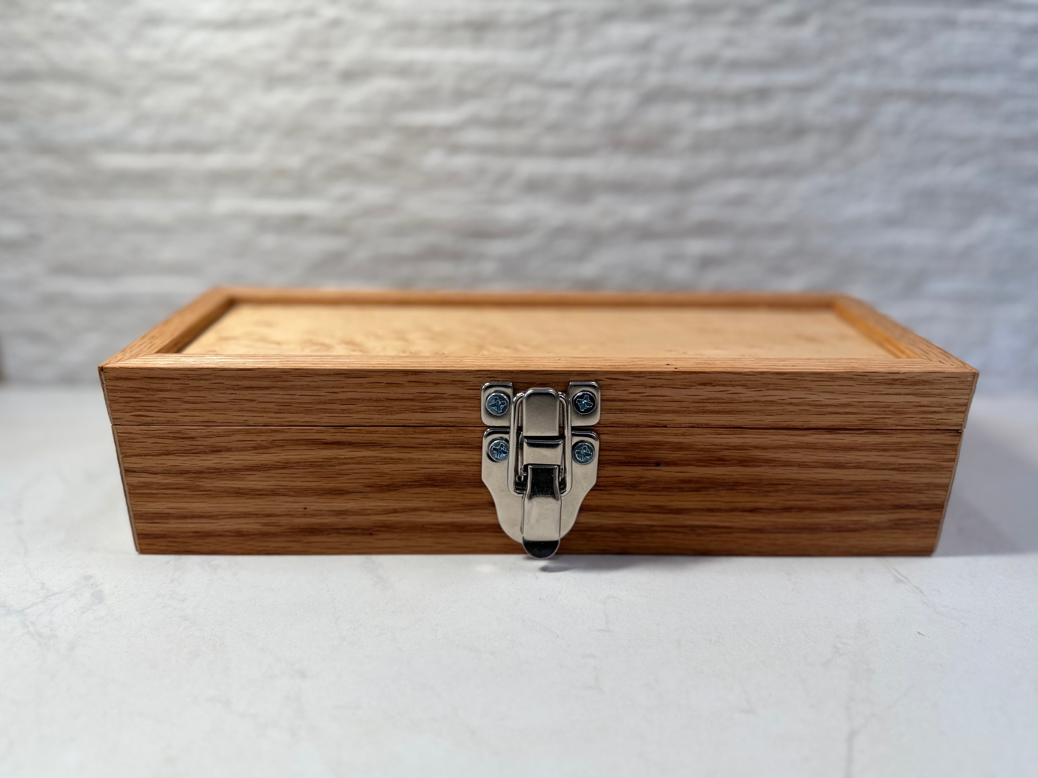 White Oak and Birdseye Maple