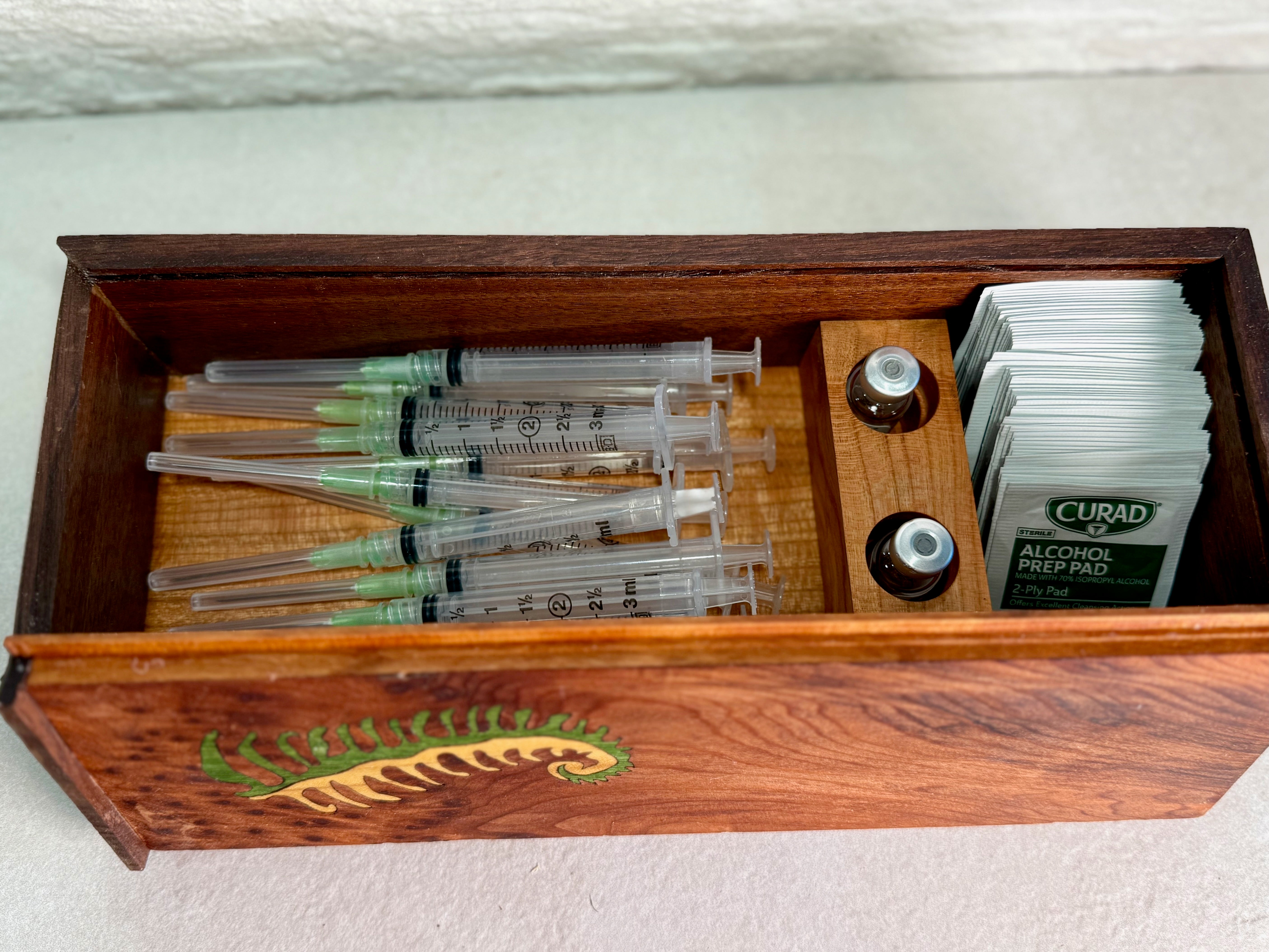 Fiddlehead Redwood Slider Box