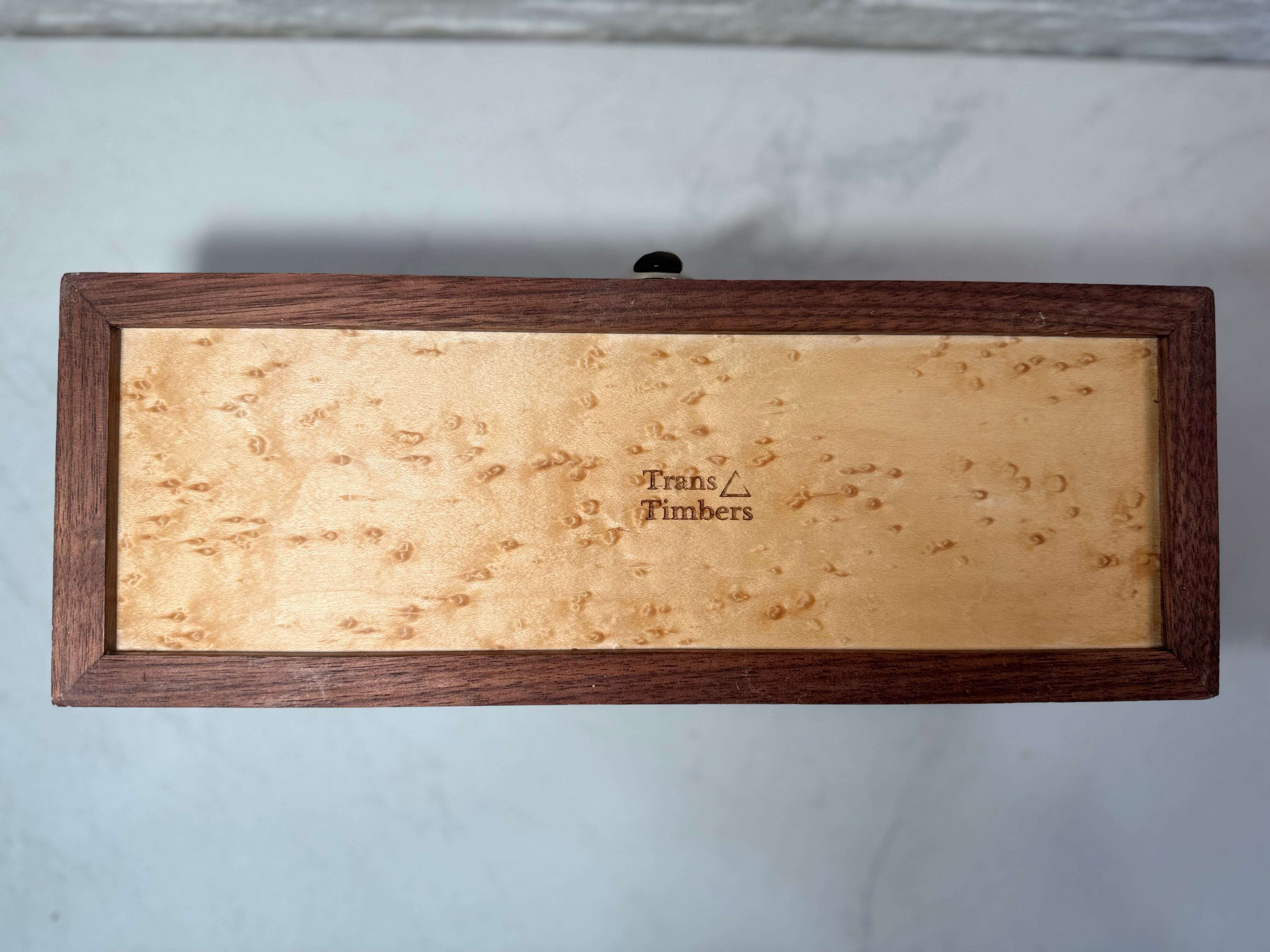 Walnut and Birdseye Maple