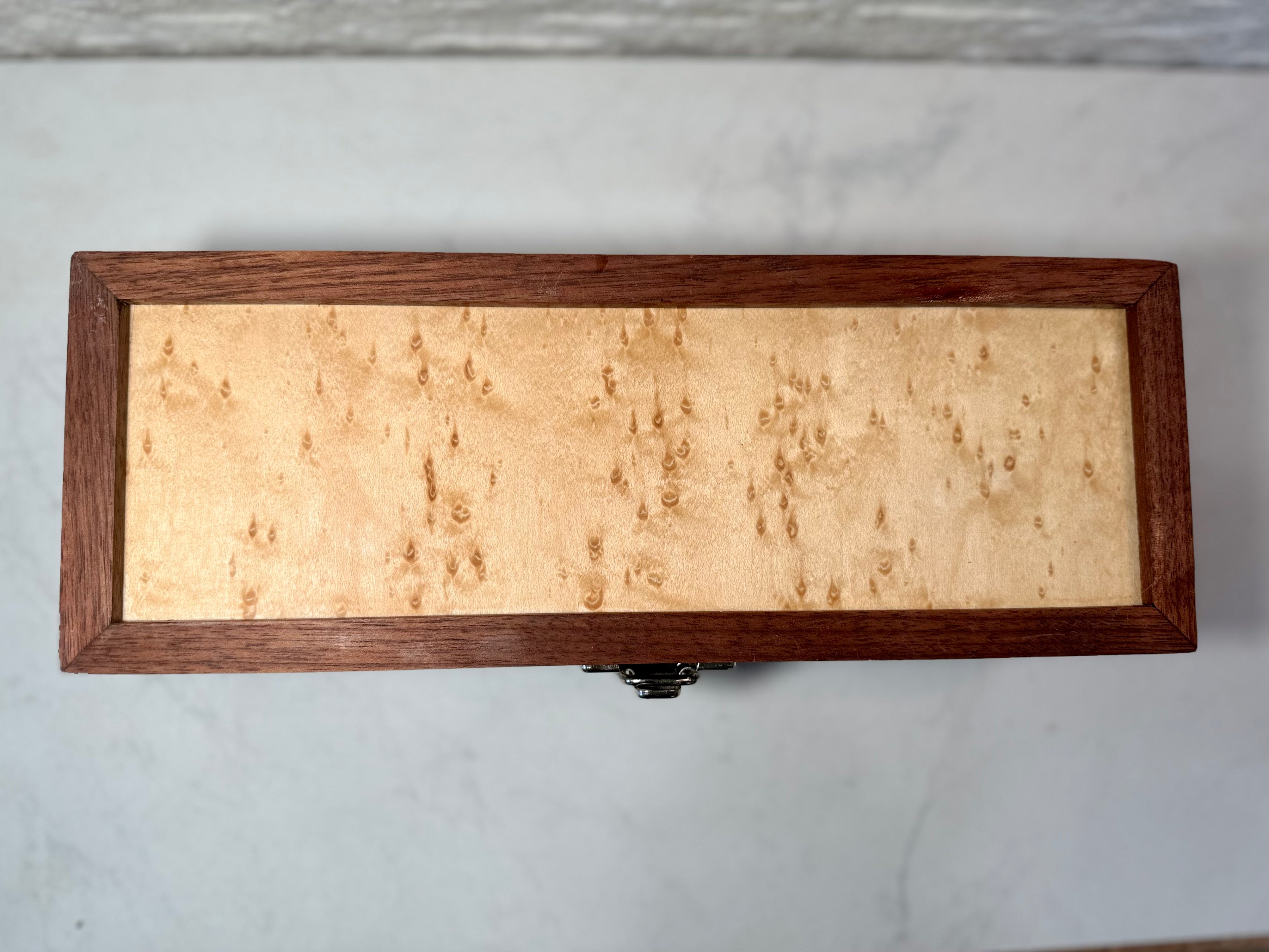 Walnut and Birdseye Maple