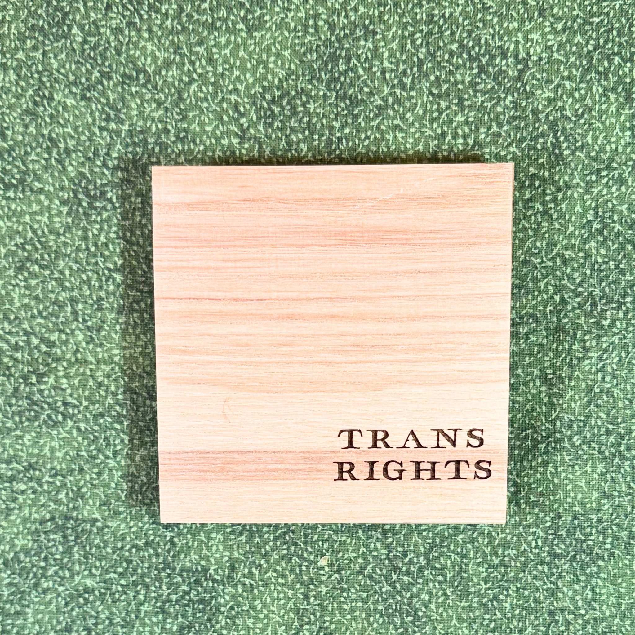Trans Rights Single Coaster