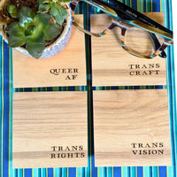 Trans Rights Set (Wood)