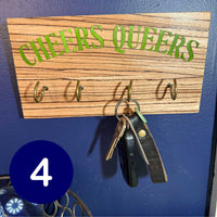 Cheers Queers Key Hooks
