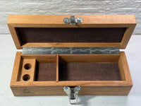 White Oak, Walnut Burl, first Logo