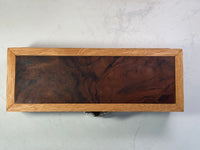 White Oak, Walnut Burl, first Logo