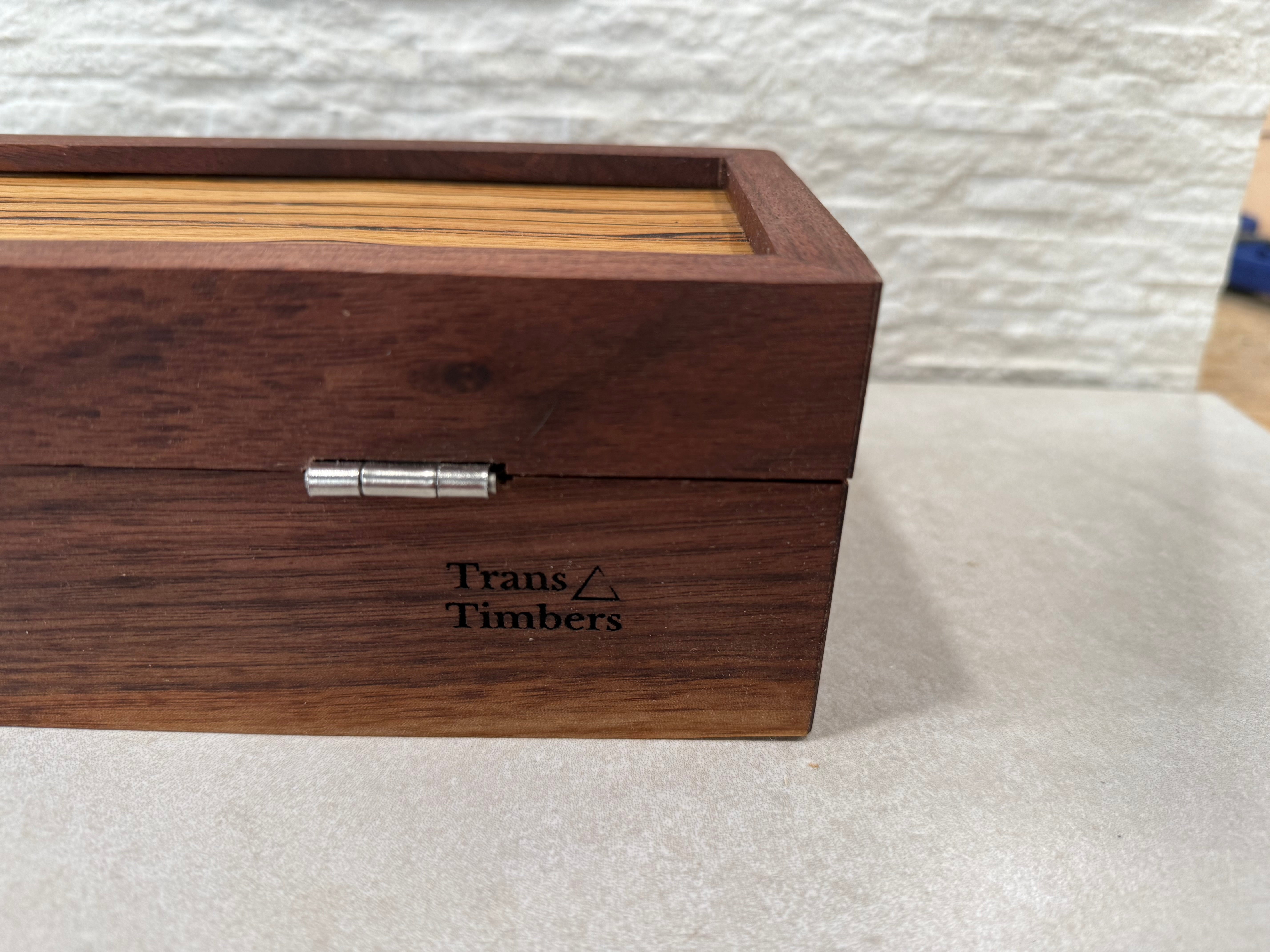 Walnut and Zebra Striped