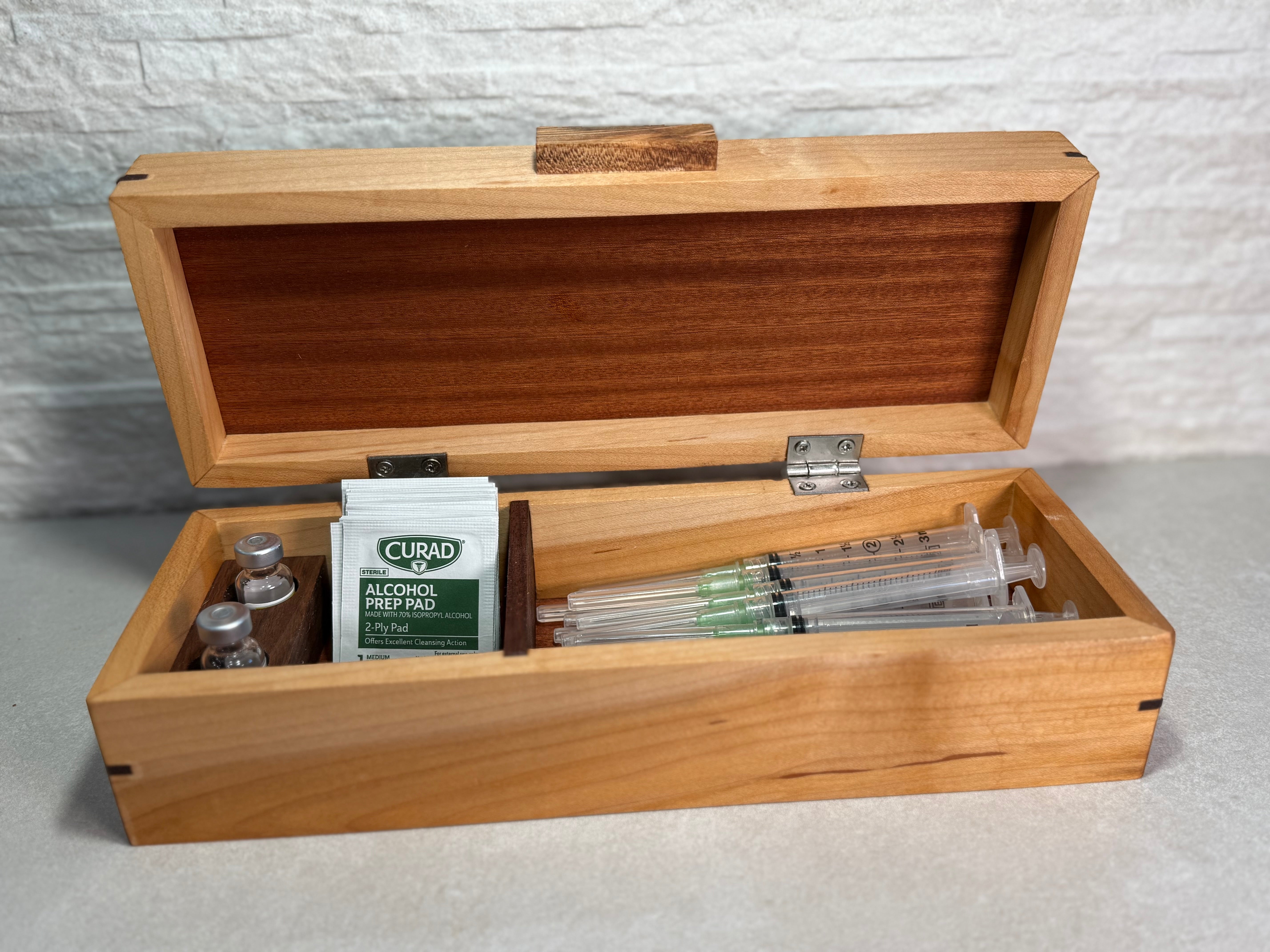 Cherry and Mahogany Snake HRT Box