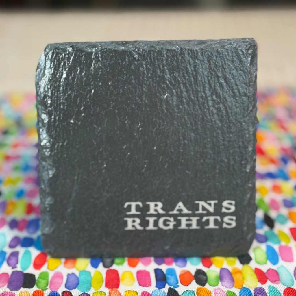 Trans Rights Single (Slate)