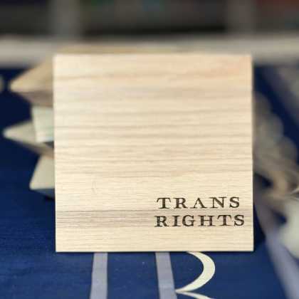 Queer AF Single (Wood)